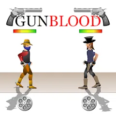 Скачать взлом Gunblood (Ганблад)  [МОД Много монет] - стабильная версия apk на Андроид
