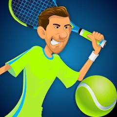 Взломанная Stick Tennis (Стик Теннис)  [МОД Бесконечные монеты] - последняя версия apk на Андроид