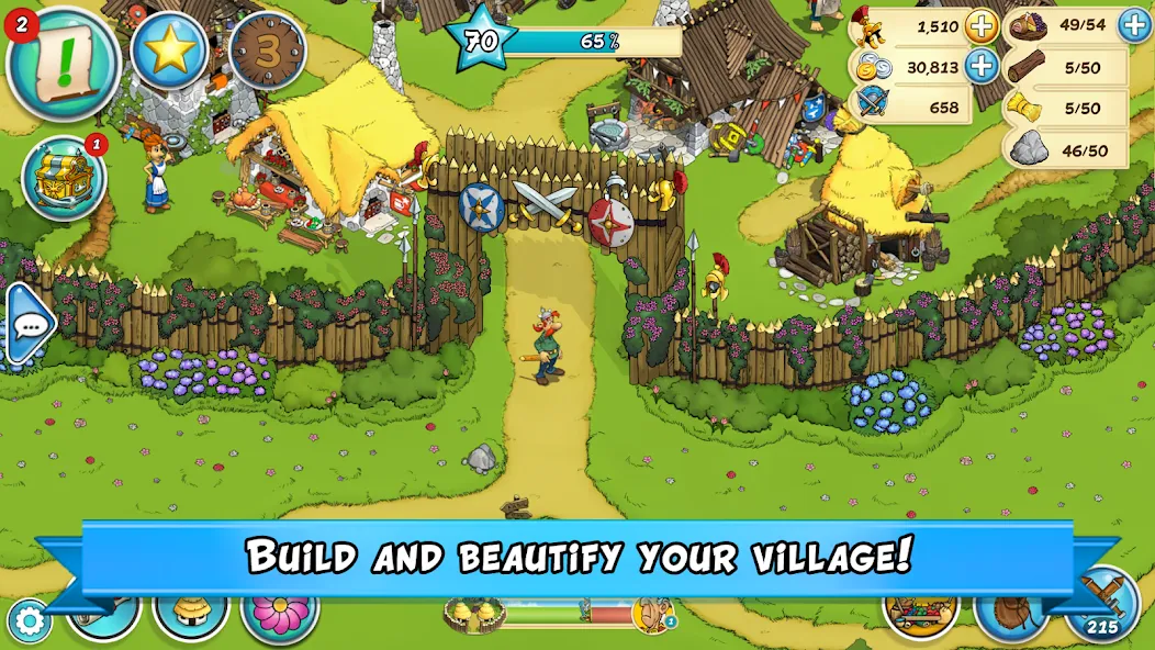 Asterix and Friends (Астерикс и друзья)  [МОД Много монет] Screenshot 1