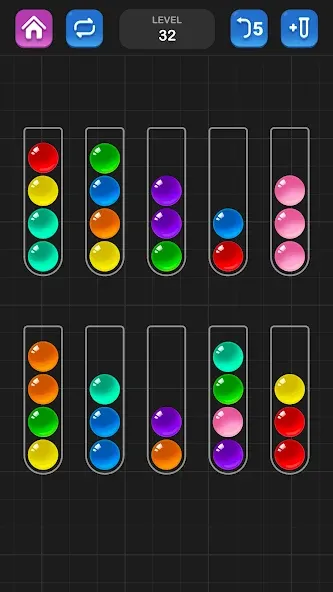 Ball Sort Puzzle - Color Game  [МОД Много денег] Screenshot 4