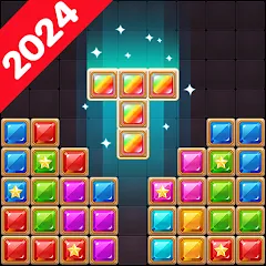 Взлом Block Puzzle: Diamond Star  [МОД Бесконечные монеты] - последняя версия apk на Андроид