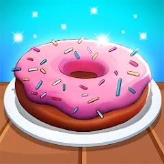 Взломанная Boston Donut Truck: Food Game (Бостонский Донат Трак)  [МОД Menu] - последняя версия apk на Андроид