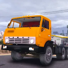 Скачать взломанную KAMAZ: Ultimate Russian Truck  [МОД Unlimited Money] - полная версия apk на Андроид
