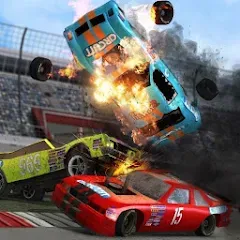 Взлом Demolition Derby 2 (Демолиция Дерби 2)  [МОД Много монет] - последняя версия apk на Андроид