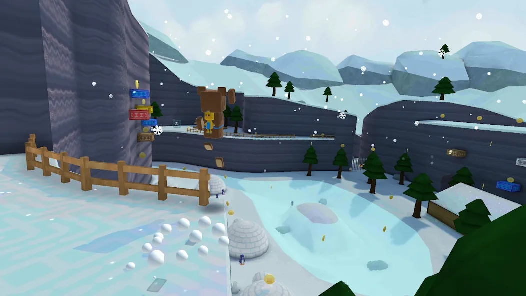 Super Bear Adventure (Супер Приключения Медведя)  [МОД Все открыто] Screenshot 2