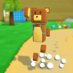 Взломанная Super Bear Adventure (Супер Приключения Медведя)  [МОД Все открыто] - стабильная версия apk на Андроид