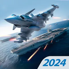 Скачать взломанную Modern Warplanes: PvP Warfare (Модерн Варплейнс)  [МОД Меню] - полная версия apk на Андроид