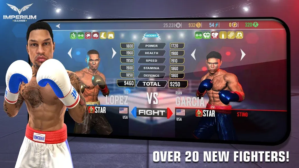 Boxing - Fighting Clash (Боксинг)  [МОД Menu] Screenshot 4