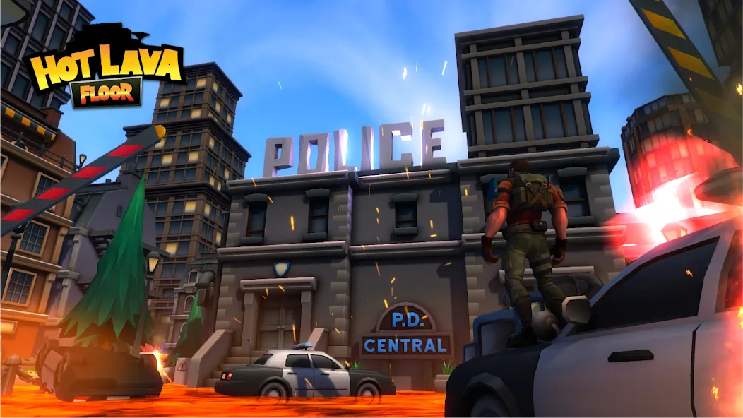 Hot Lava Floor: Urban Escape (Хот Лава Флор)  [МОД Бесконечные деньги] Screenshot 4