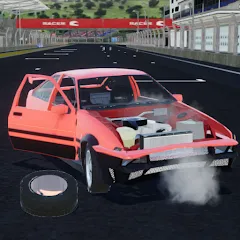 Взломанная Destructive Car Race Generator (Деструктивный Генератор Гоночных Автомобилей)  [МОД Unlocked] - полная версия apk на Андроид
