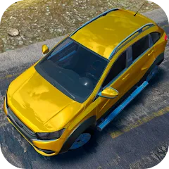 Скачать взломанную Lada - Russian Car Driving  [МОД Unlimited Money] - стабильная версия apk на Андроид