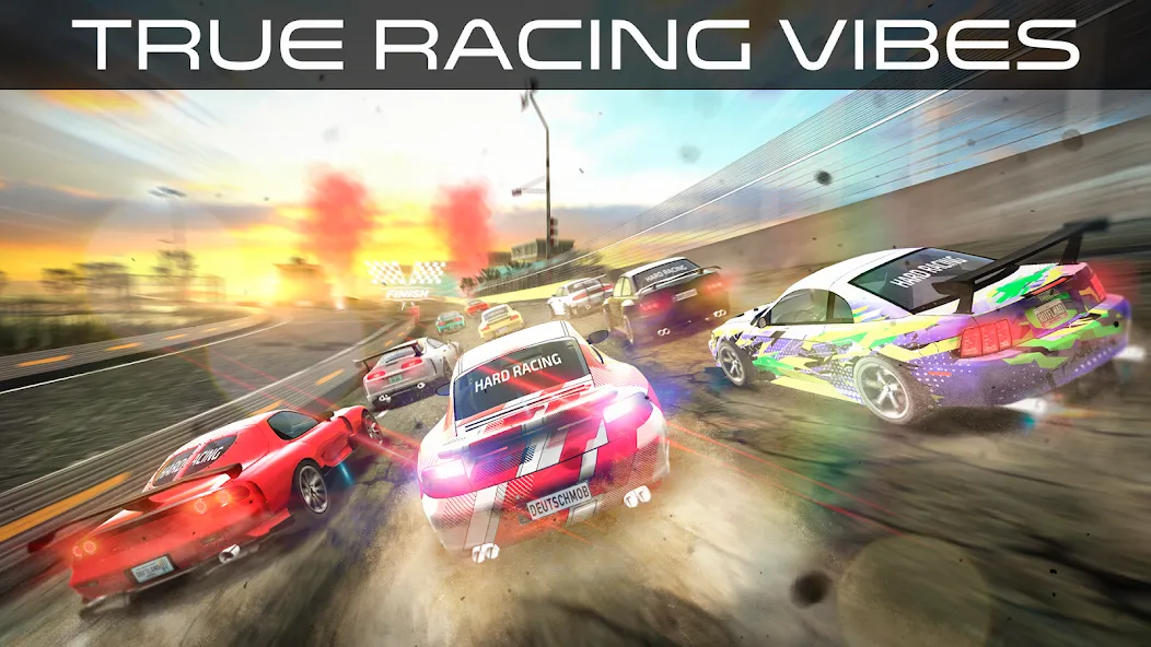 Hard Racing - Real Drag Racing (Хард Рейсинг)  [МОД Меню] Screenshot 1