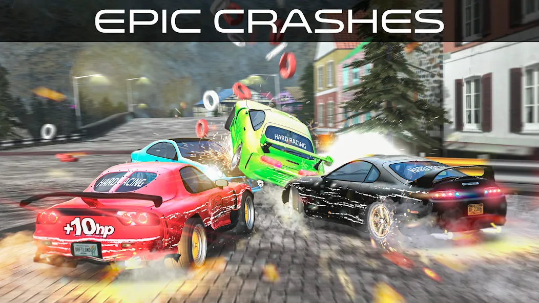Hard Racing - Real Drag Racing (Хард Рейсинг)  [МОД Меню] Screenshot 3