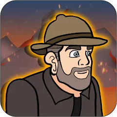 Взломанная Volcano Escape (Вулканическое бегство)  [МОД Unlocked] - последняя версия apk на Андроид