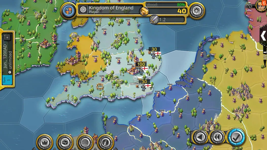 Age of Conquest IV (Эйдж оф Конквест )  [МОД Unlimited Money] Screenshot 2