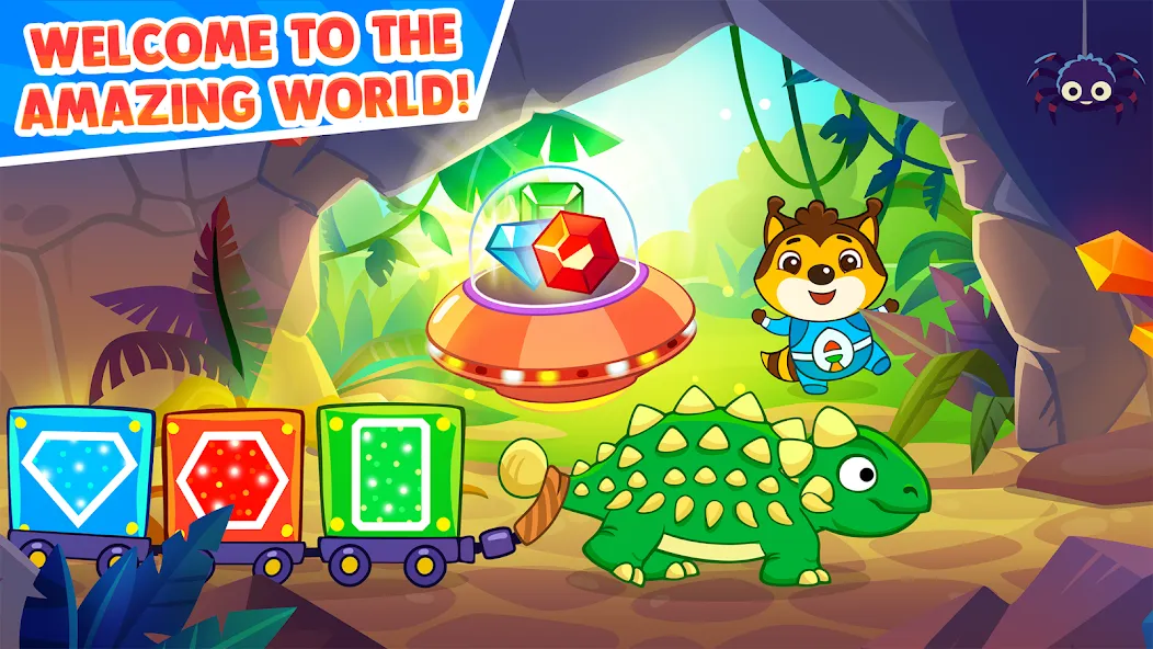 Dinosaur games for toddlers  [МОД Меню] Screenshot 1