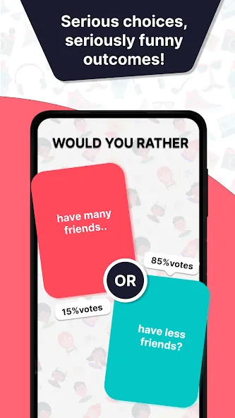 Would u Rather? Party Game  [МОД Unlocked] Screenshot 4