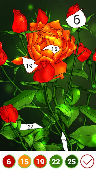 Hola Color--Coloring by Number (ола калор)  [МОД Unlimited Money] Screenshot 4