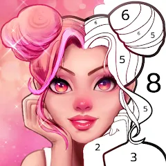 Скачать взломанную Coloring Game: Paint by Number  [МОД Все открыто] - последняя версия apk на Андроид