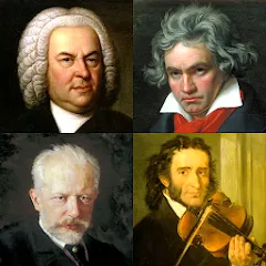 Скачать взлом Famous Composers Portrait Quiz  [МОД Menu] - последняя версия apk на Андроид