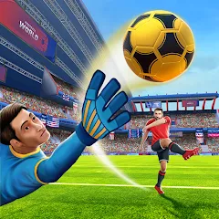 Взломанная Football World - Real People (Футбол Ворлд)  [МОД Mega Pack] - полная версия apk на Андроид