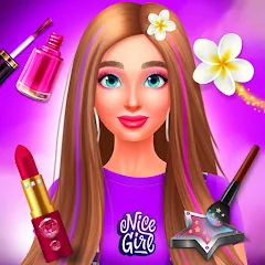Скачать взломанную Diana's city-fashion & beauty  [МОД Много монет] - последняя версия apk на Андроид