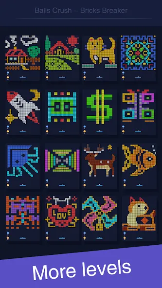 Balls Crush - Bricks Breaker (Боллз Краш)  [МОД Меню] Screenshot 3