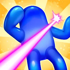 Скачать взломанную Blob Shooter 3D — Assassin Hit  [МОД Menu] - стабильная версия apk на Андроид