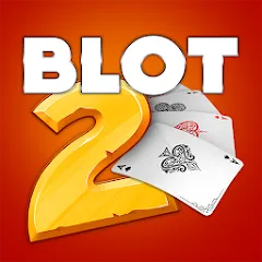 Взломанная Blot 2 - Classic Belote (Блот 2)  [МОД Mega Pack] - последняя версия apk на Андроид