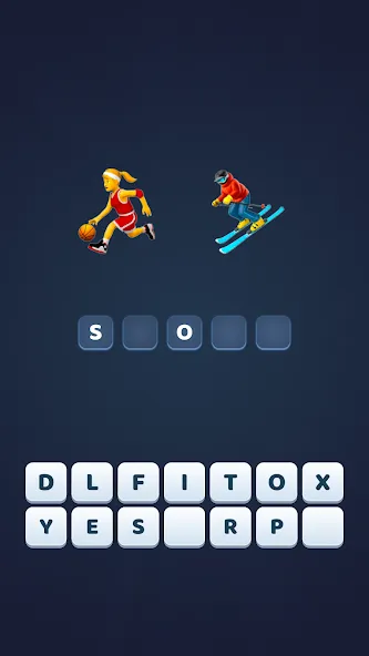 Emoji Quiz - Word game (Имоджи Квиз)  [МОД Бесконечные деньги] Screenshot 4