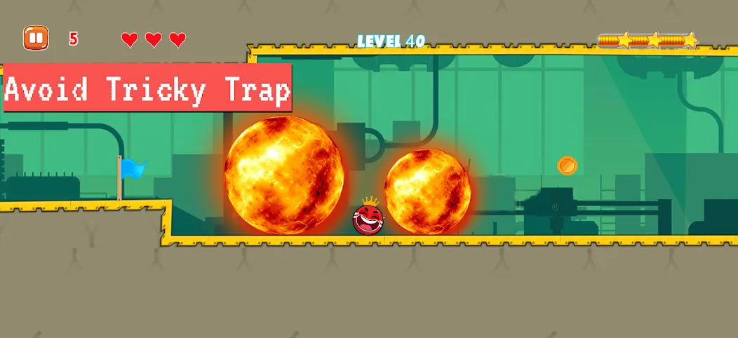 Bounce Ball 4: Red Season 4 (Рэд Баунс Болл 4)  [МОД Mega Pack] Screenshot 5