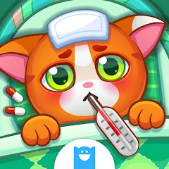 Взломанная Doctor Pets  [МОД Много монет] - стабильная версия apk на Андроид