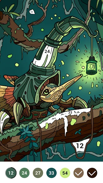 Casual Color - Color by Number  [МОД Много денег] Screenshot 4