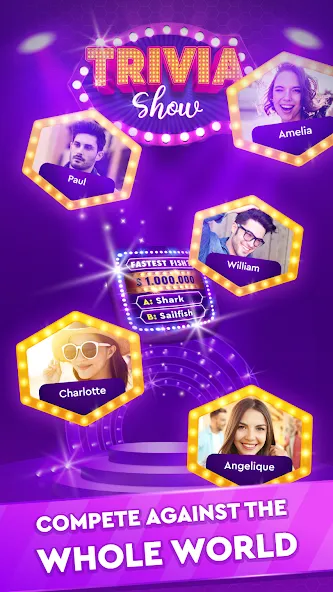 Trivia Show: TV Word Quiz Game  [МОД Mega Pack] Screenshot 2