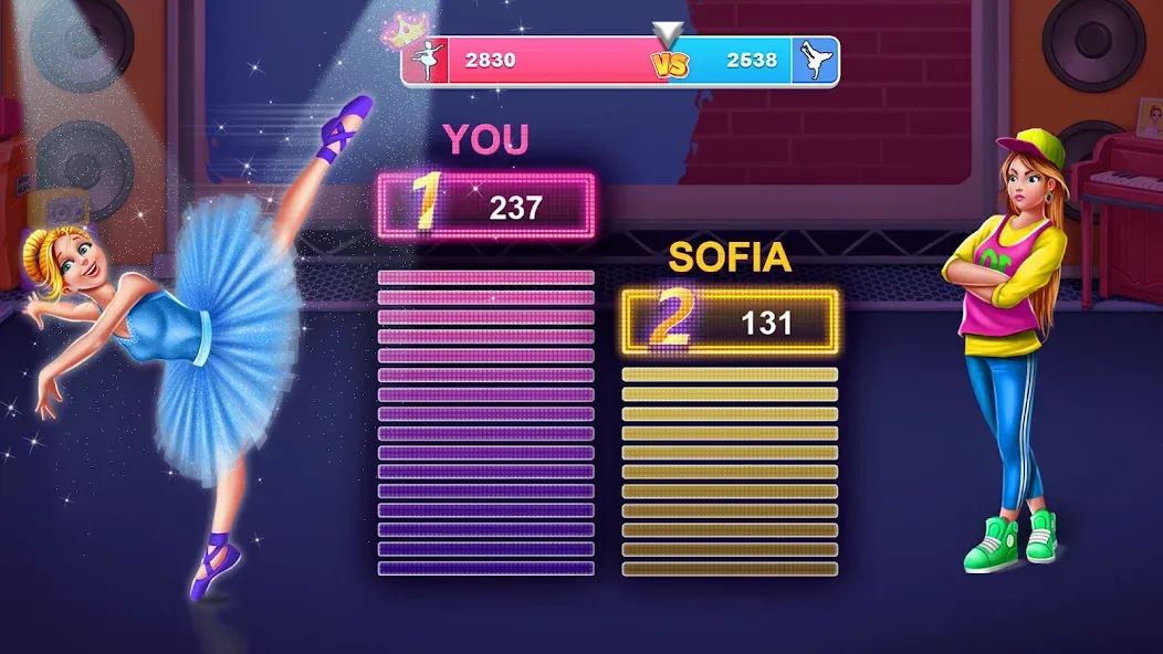 Dance Clash: Ballet vs Hip Hop  [МОД Mega Pack] Screenshot 3