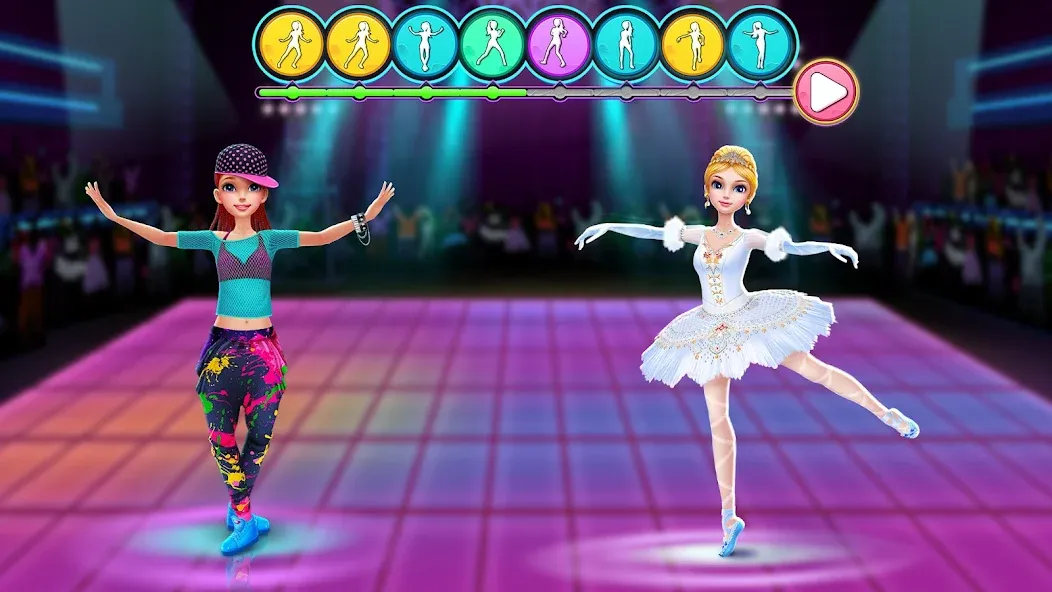 Dance Clash: Ballet vs Hip Hop  [МОД Mega Pack] Screenshot 5
