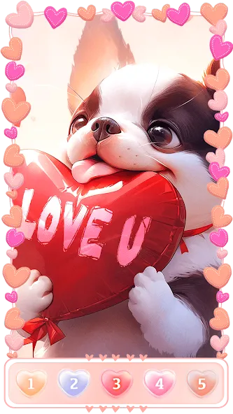 Love, Heart Coloring Book  [МОД Mega Pack] Screenshot 5