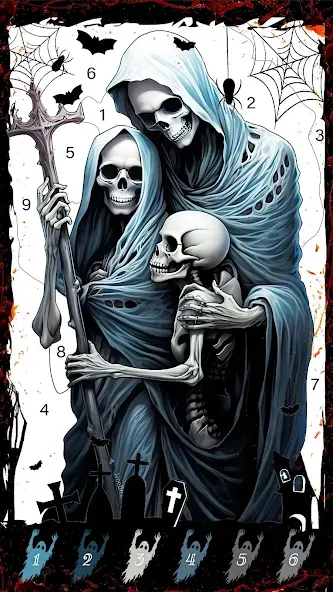 Death Park Coloring Games (Дэт Парк игры раскраски)  [МОД Mega Pack] Screenshot 1