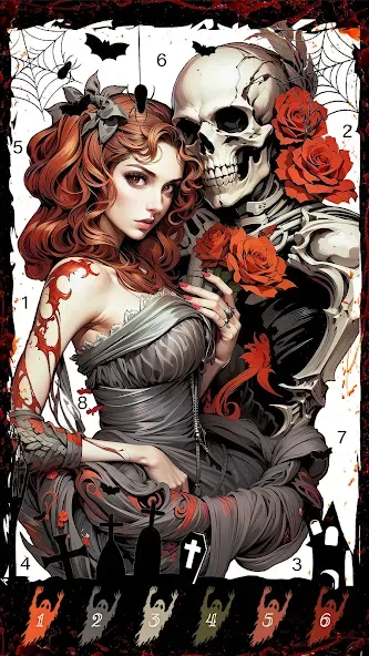 Death Park Coloring Games (Дэт Парк игры раскраски)  [МОД Mega Pack] Screenshot 2