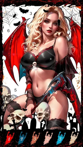 Death Park Coloring Games (Дэт Парк игры раскраски)  [МОД Mega Pack] Screenshot 4