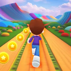Взломанная Subway Craft: Fun Runner (Фан Раннер)  [МОД Меню] - полная версия apk на Андроид