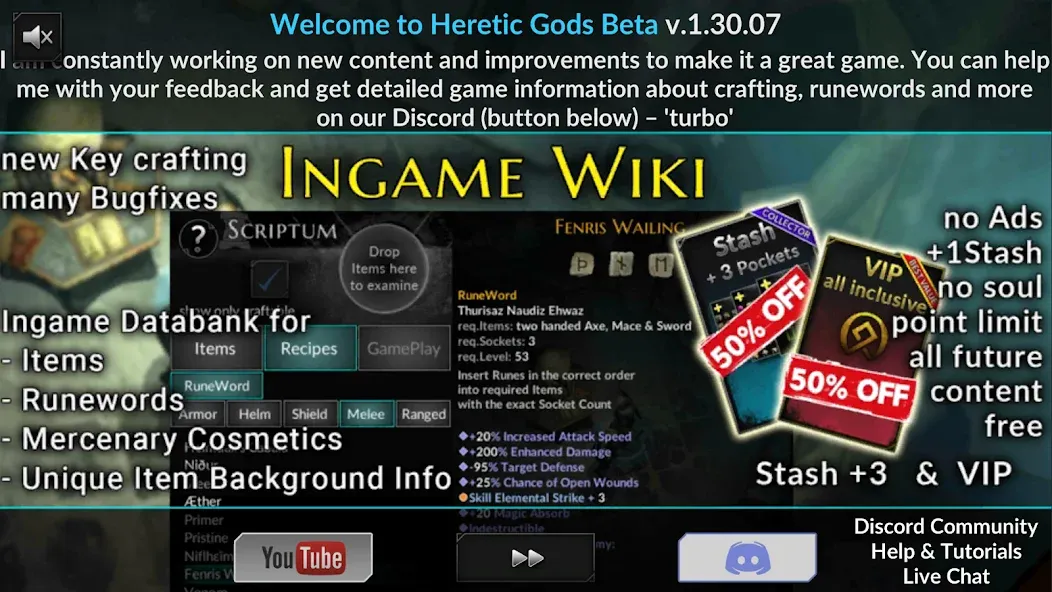 HERETIC GODS (ХЕРЕТИЧЕСКИЕ БОГИ)  [МОД Unlocked] Screenshot 3