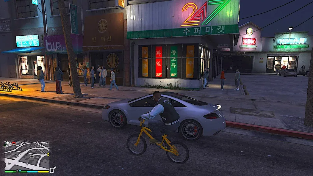 City Gangstar Mafia Wars Games  [МОД Много монет] Screenshot 1
