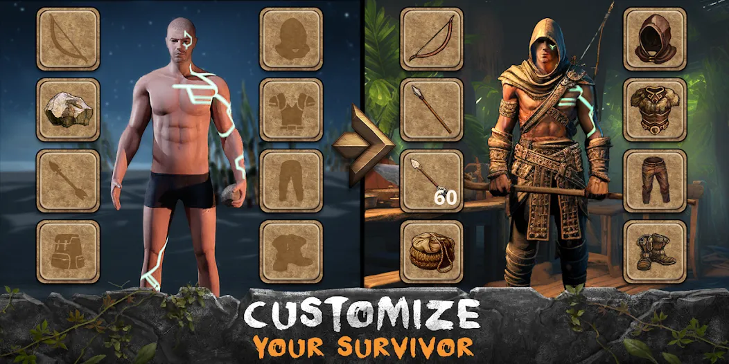 Survival Island: Survivor EVO (Сурвайвал айленд)  [МОД Menu] Screenshot 5