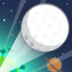 Взломанная Golf Orbit: Oneshot Golf Games  [МОД Menu] - стабильная версия apk на Андроид