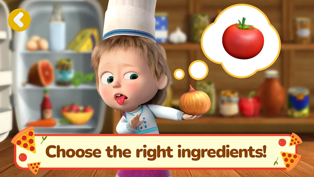 Masha and the Bear Pizza Maker  [МОД Unlimited Money] Screenshot 2