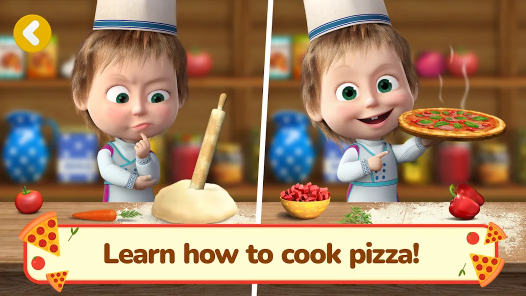Masha and the Bear Pizza Maker  [МОД Unlimited Money] Screenshot 3