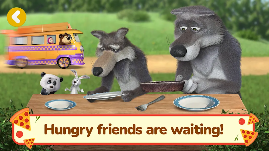 Masha and the Bear Pizza Maker  [МОД Unlimited Money] Screenshot 5