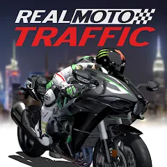 Скачать взломанную Real Moto Traffic (Реал Мото Трафик)  [МОД Много денег] - стабильная версия apk на Андроид