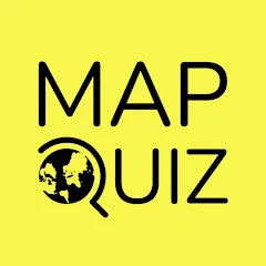 Взлом Map Quiz World Geography (Мап Квиз Всемирная География)  [МОД Mega Pack] - последняя версия apk на Андроид